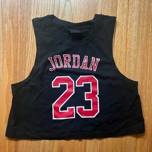 Jordan (Her)itage Womens M Black Tank 23